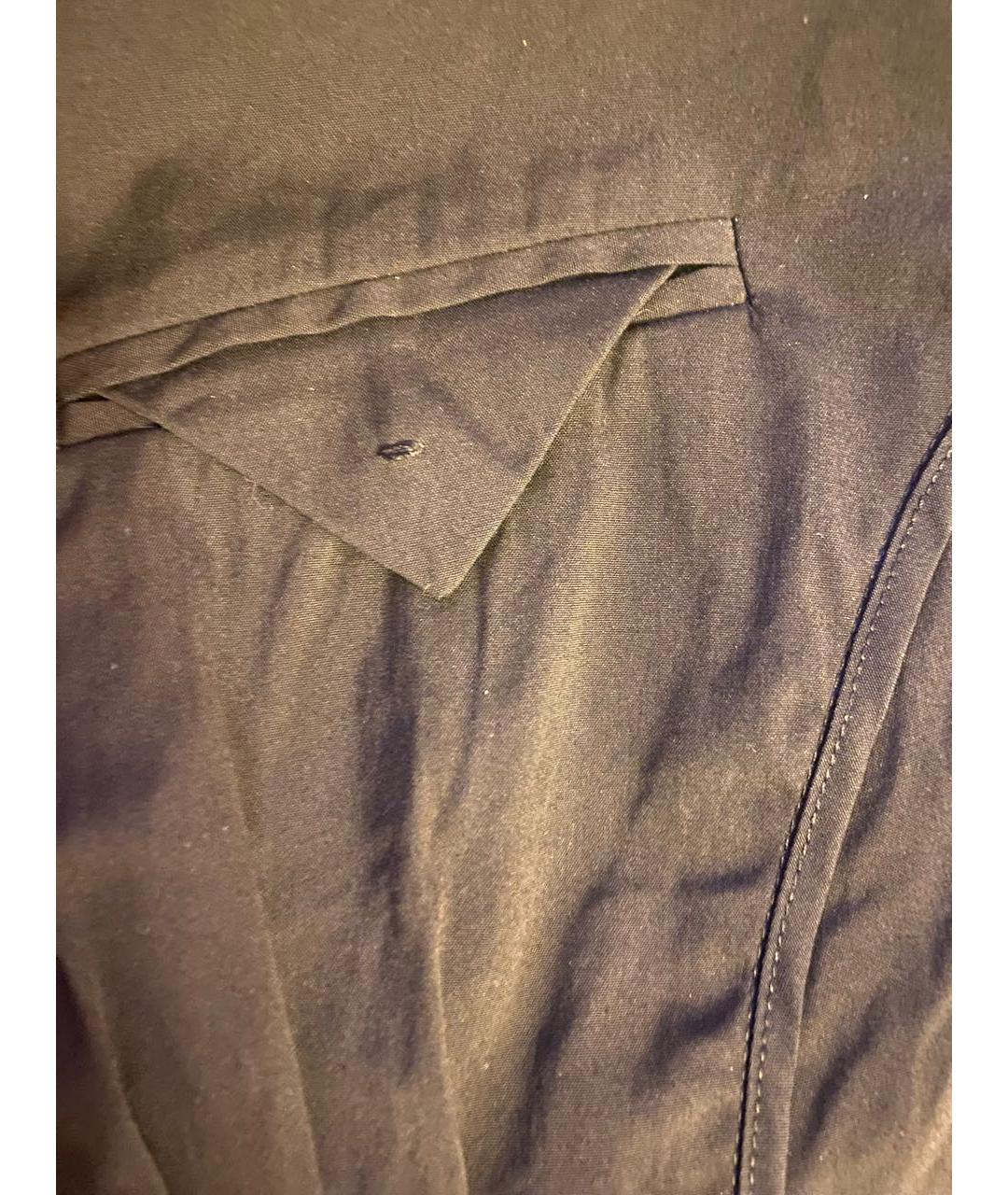 PRADA Черный хлопко-эластановый жакет/пиджак, фото 4