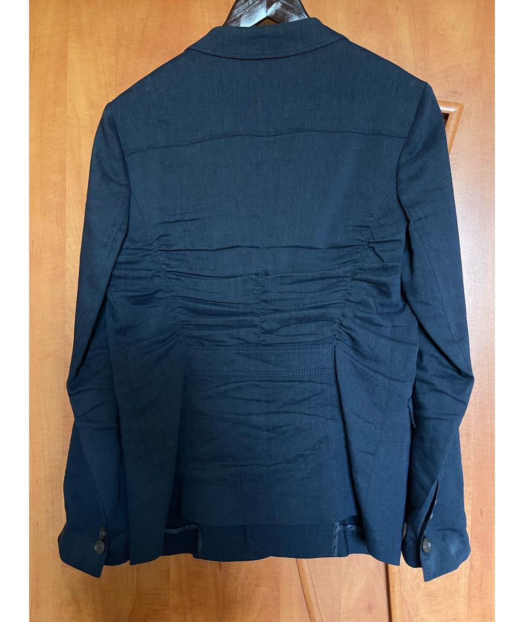 BURBERRY Темно-синий жакет/пиджак, фото 5