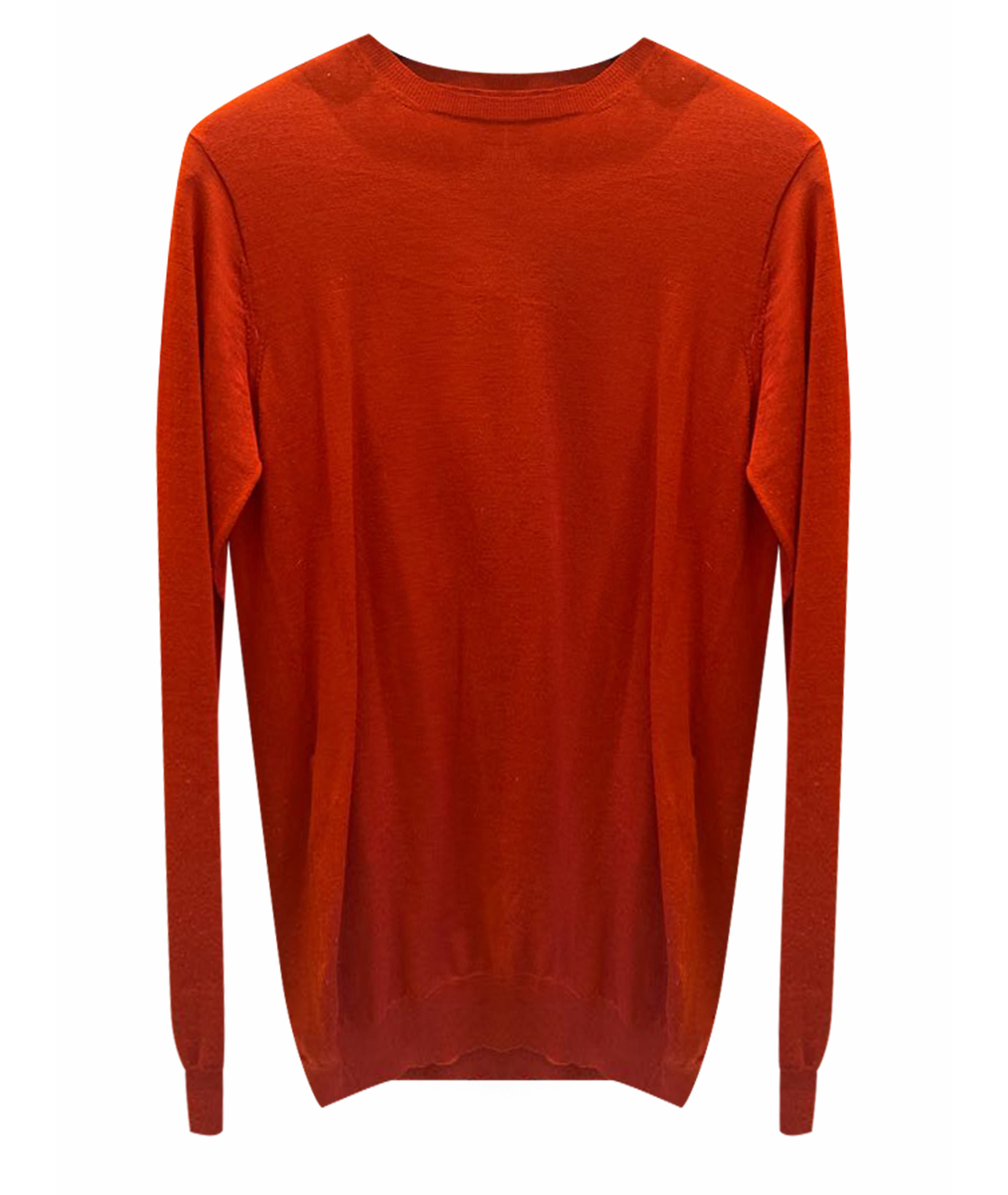 PRADA Бордовый шерстяной джемпер / свитер, фото 1