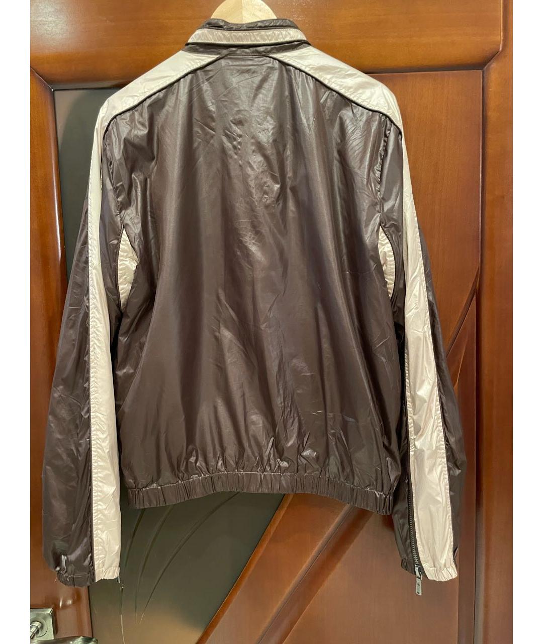 YVES SAINT LAURENT VINTAGE Коричневая полиамидовая куртка, фото 2