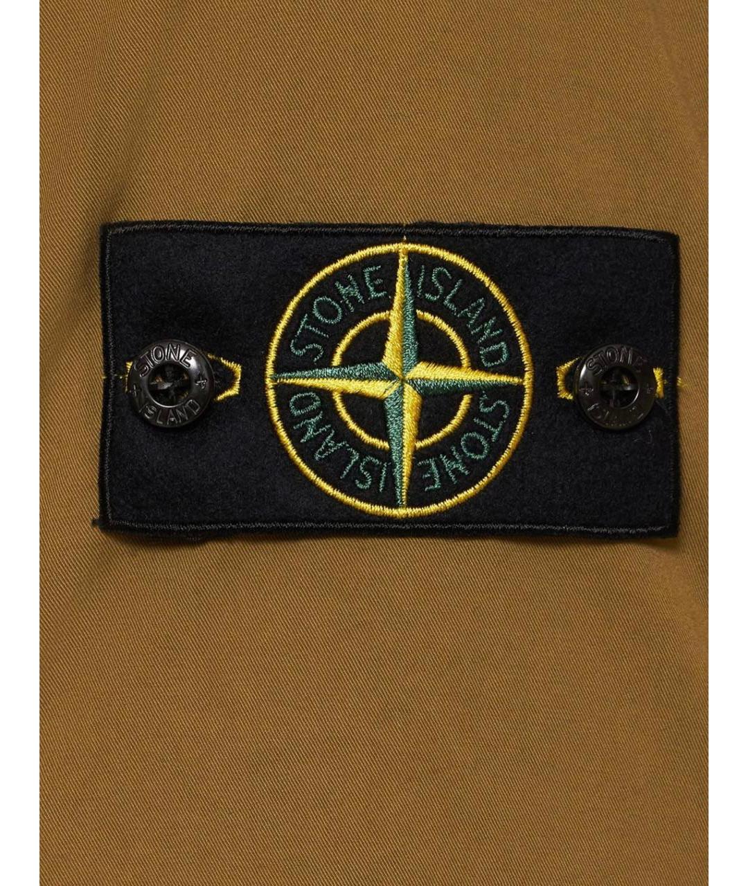 STONE ISLAND Горчичная куртка, фото 5