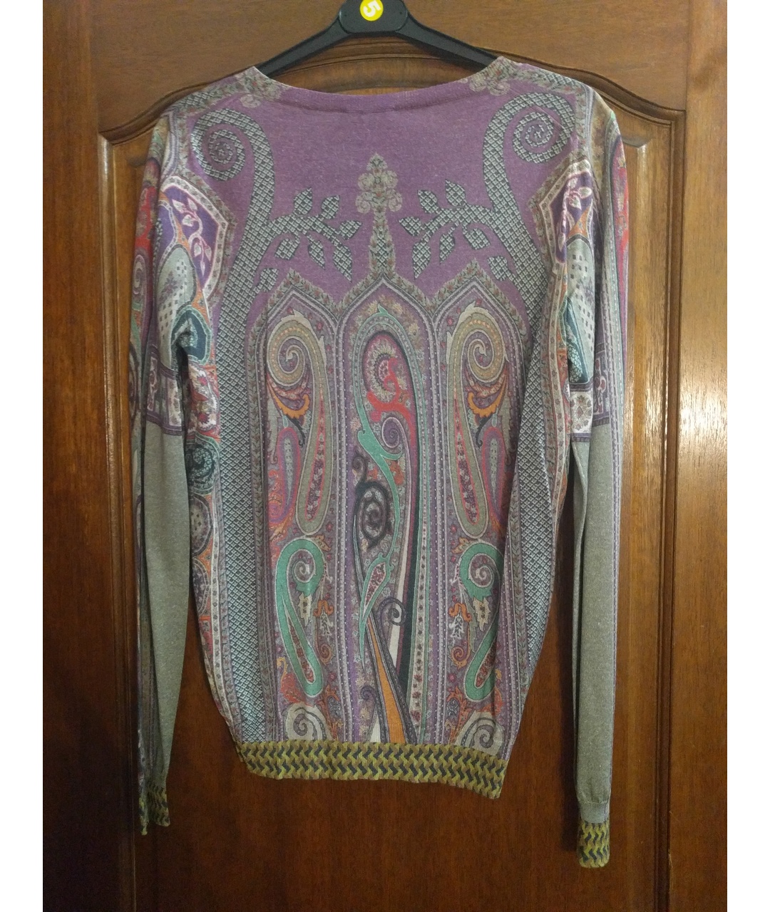 ETRO Мульти шелковый джемпер / свитер, фото 2
