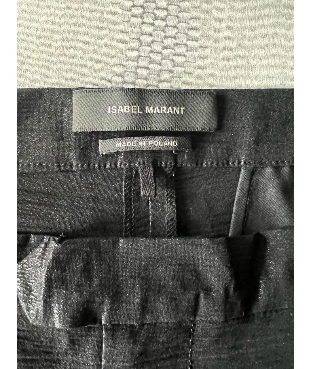 ISABEL MARANT Черные брюки узкие, фото 3