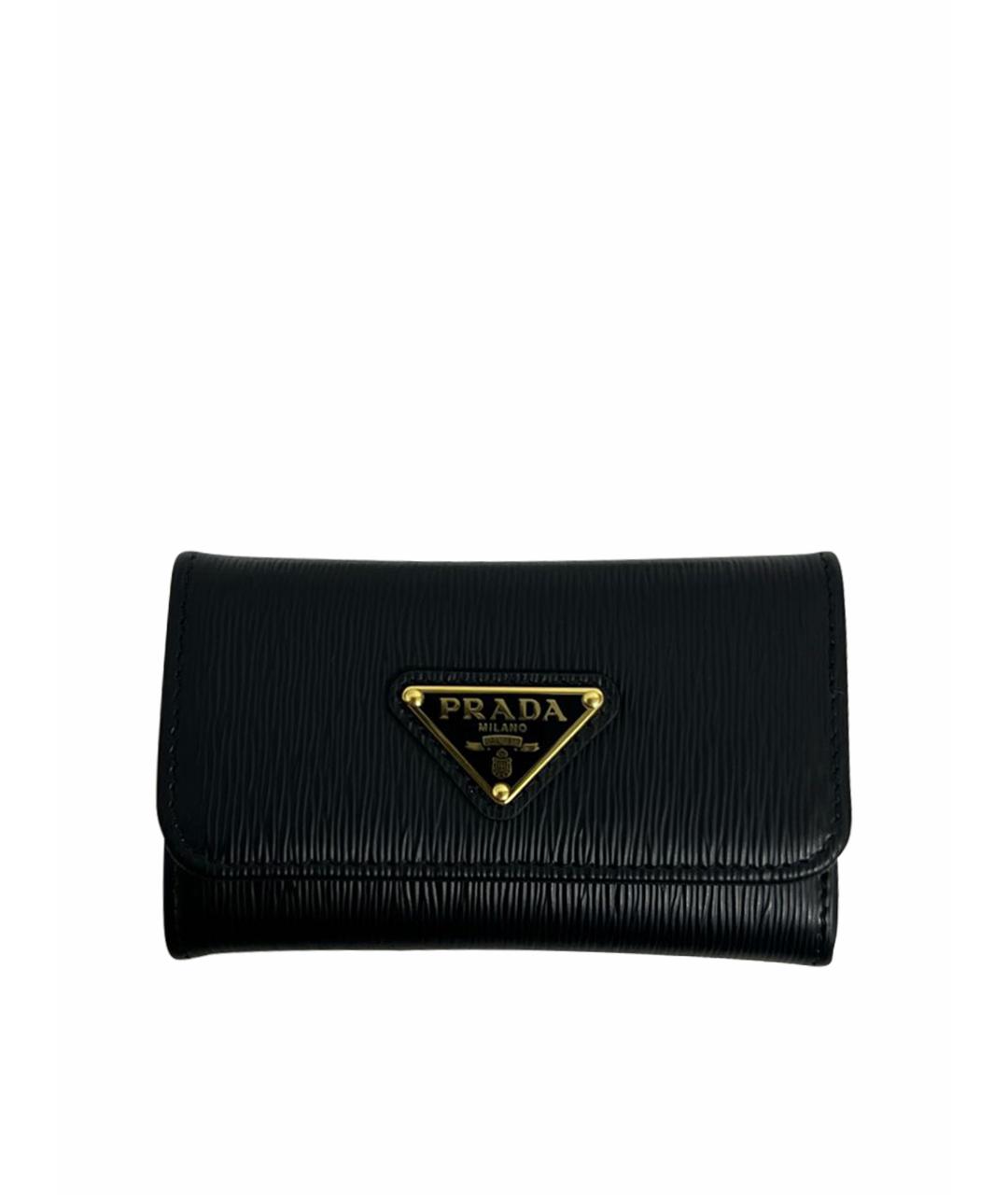 PRADA Черная ключница, фото 1