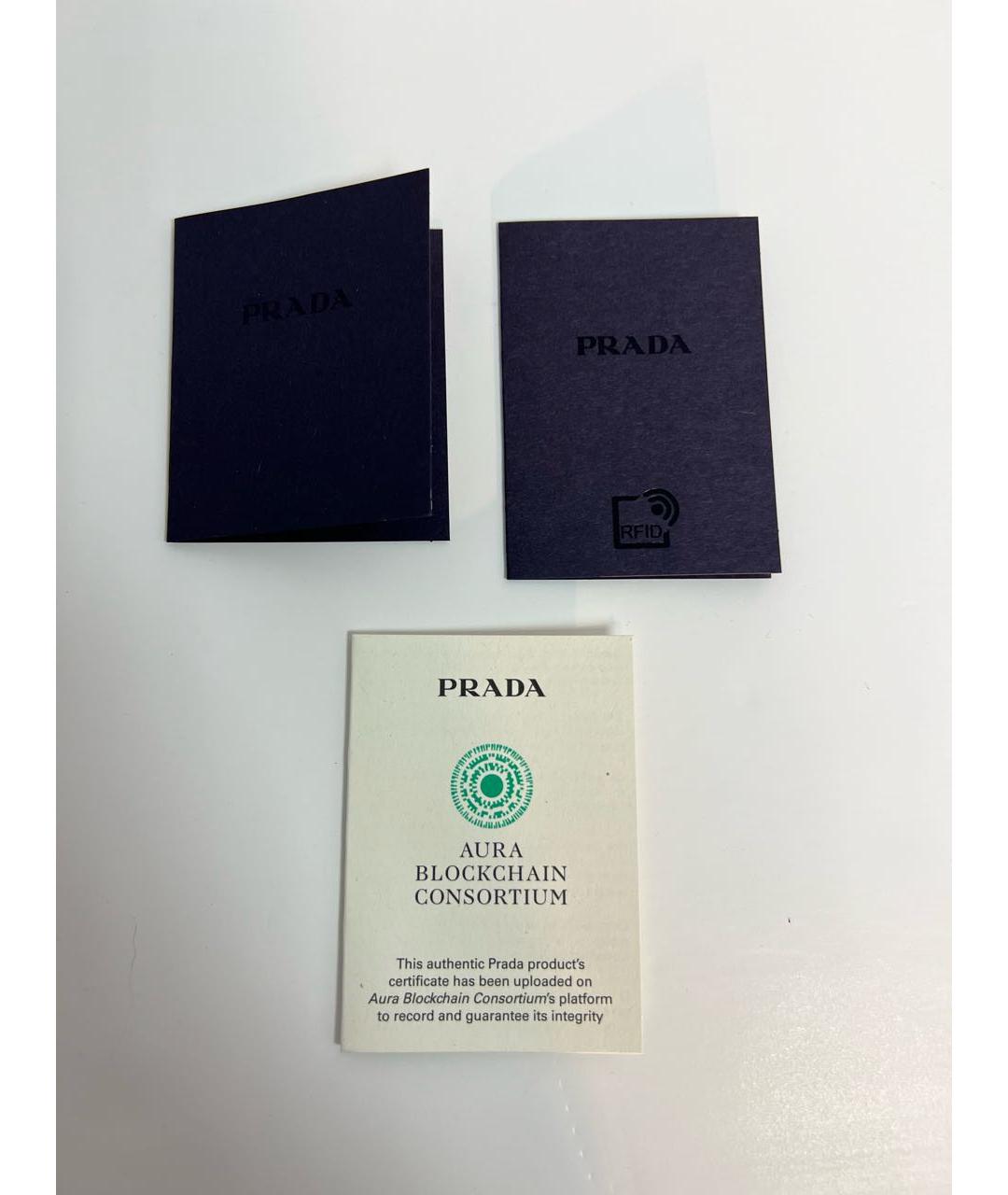 PRADA Черная ключница, фото 4