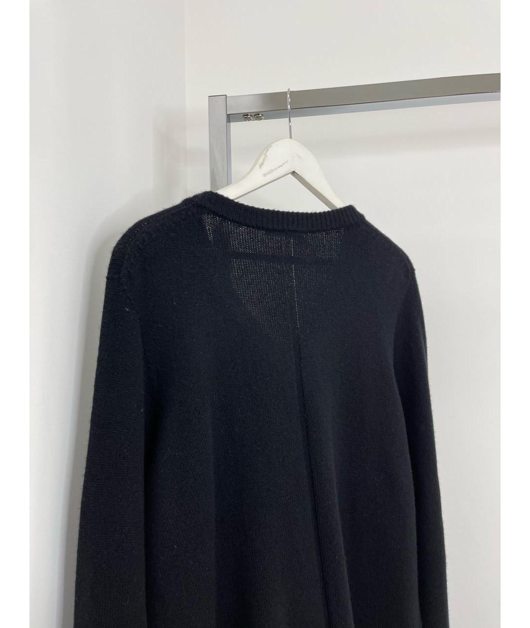 THE ROW Черный шерстяной джемпер / свитер, фото 4