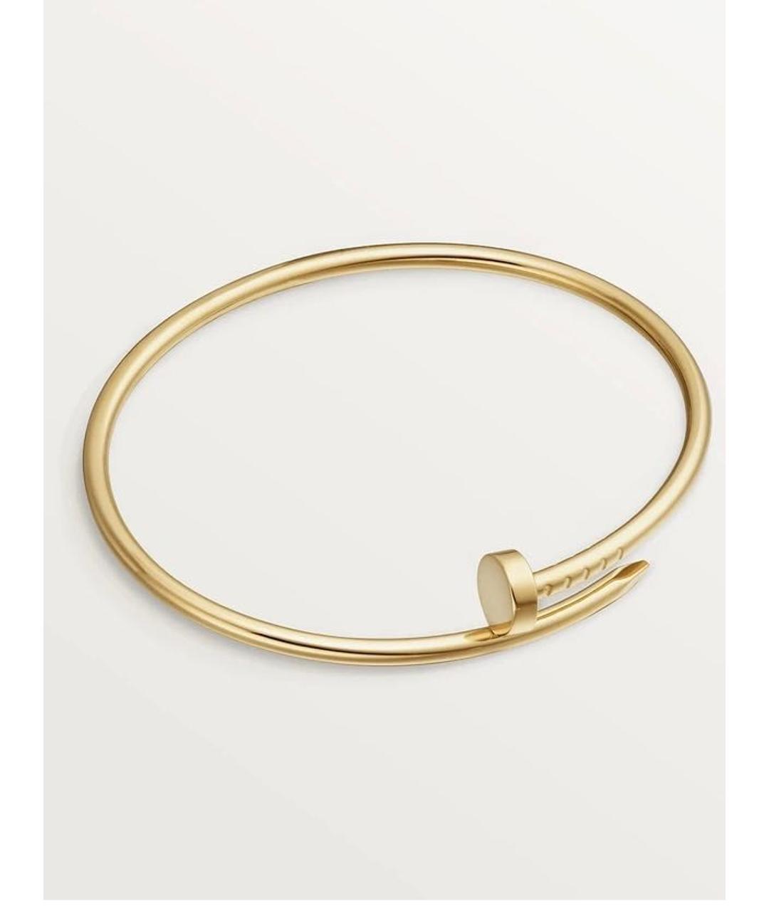 CARTIER Желтый браслет из желтого золота, фото 4