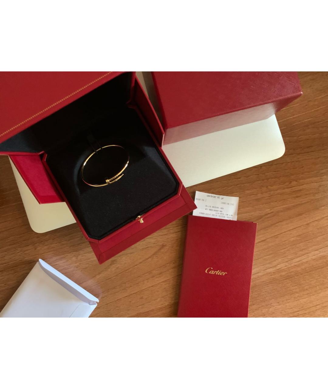 CARTIER Желтый браслет из желтого золота, фото 3