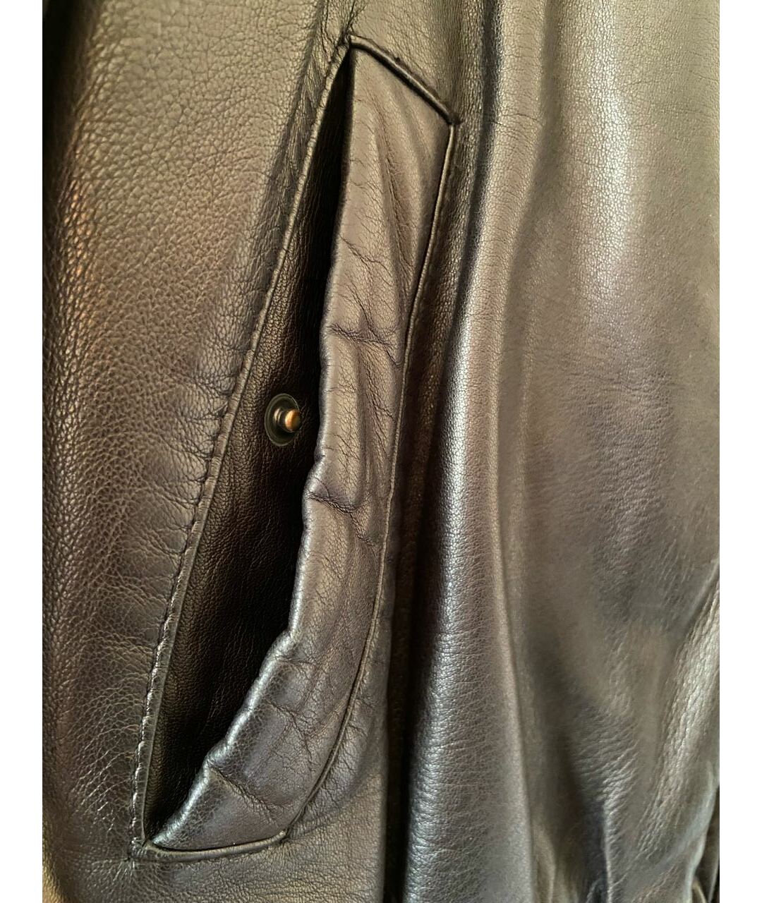 MOSCHINO Черная кожаная куртка, фото 6
