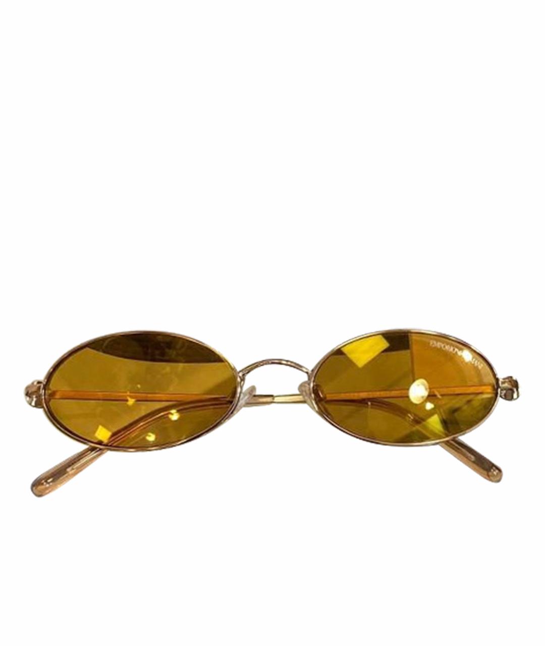 EMPORIO ARMANI Коричневые солнцезащитные очки, фото 1