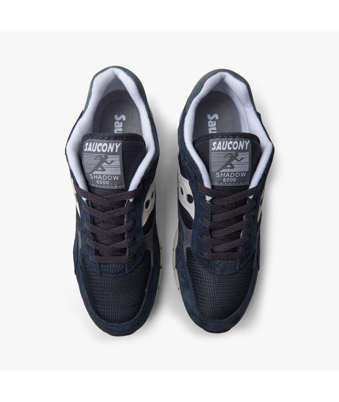 SAUCONY Темно-синие замшевые низкие кроссовки / кеды, фото 3