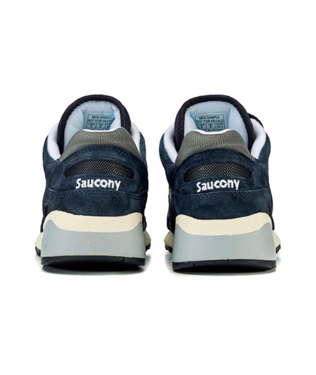 SAUCONY Темно-синие замшевые низкие кроссовки / кеды, фото 4