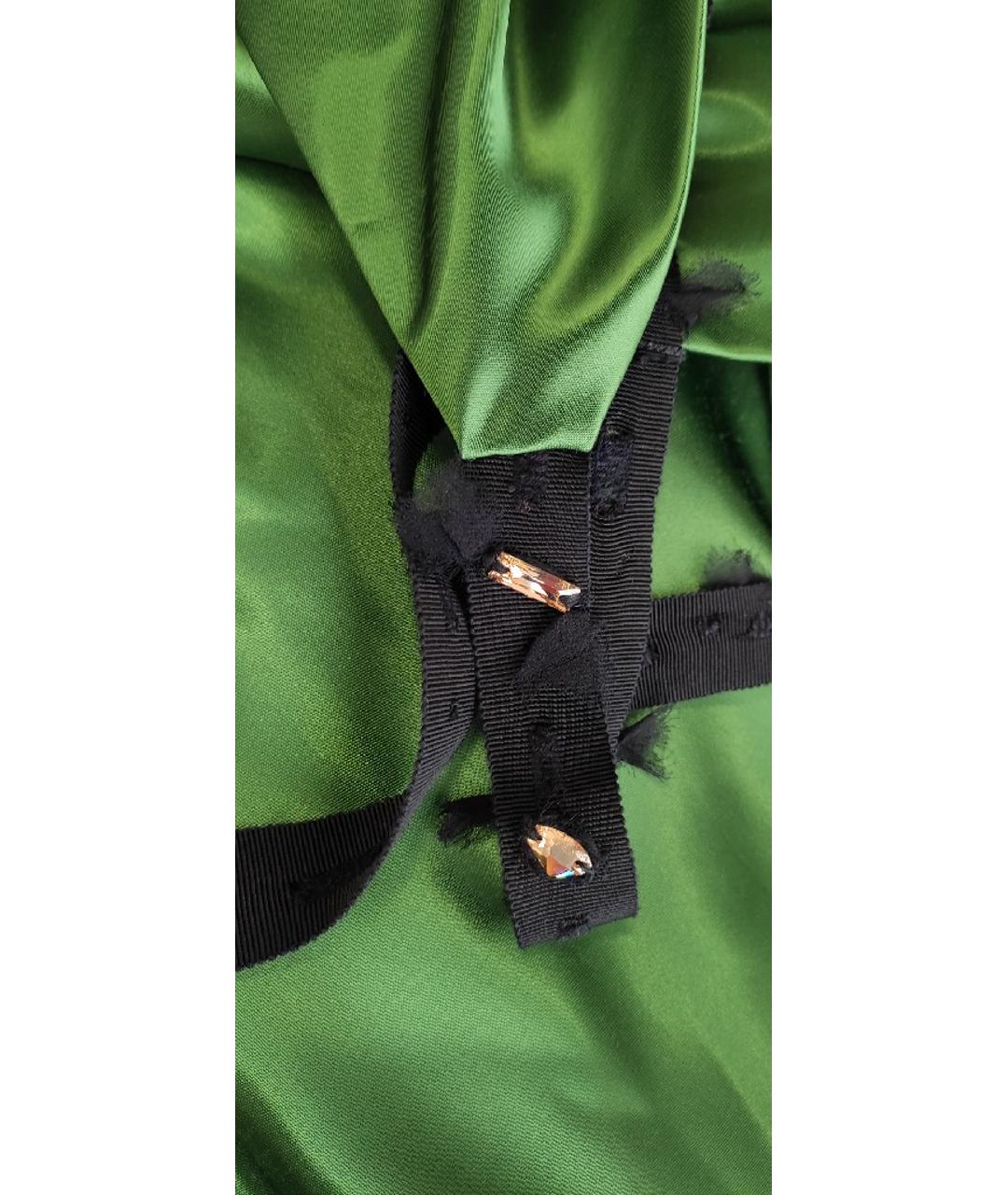 JASON WU Зеленые вискозное коктейльное платье, фото 3