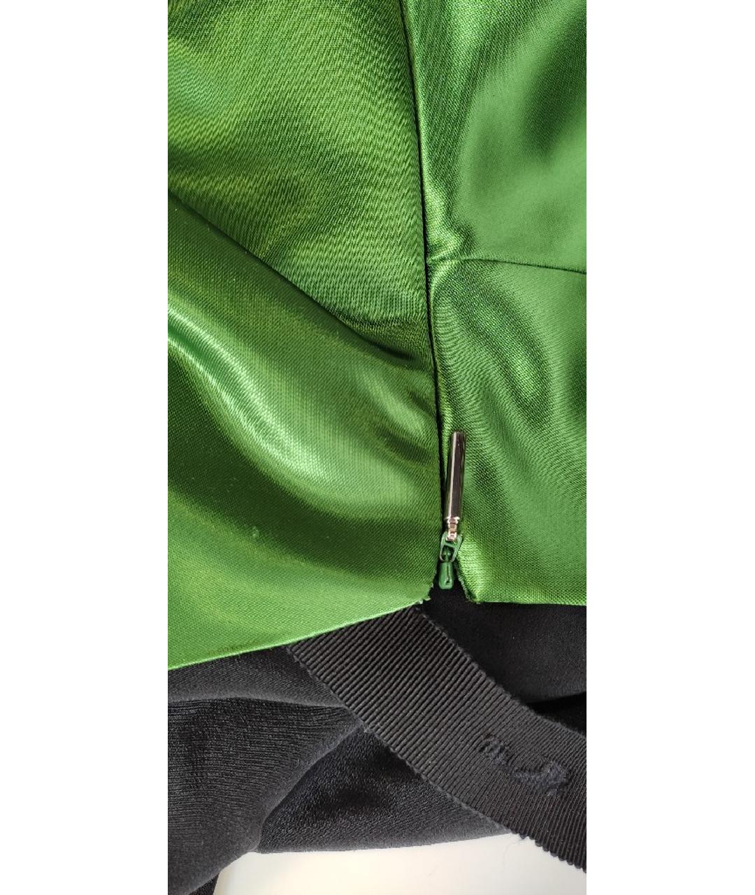 JASON WU Зеленые вискозное коктейльное платье, фото 5