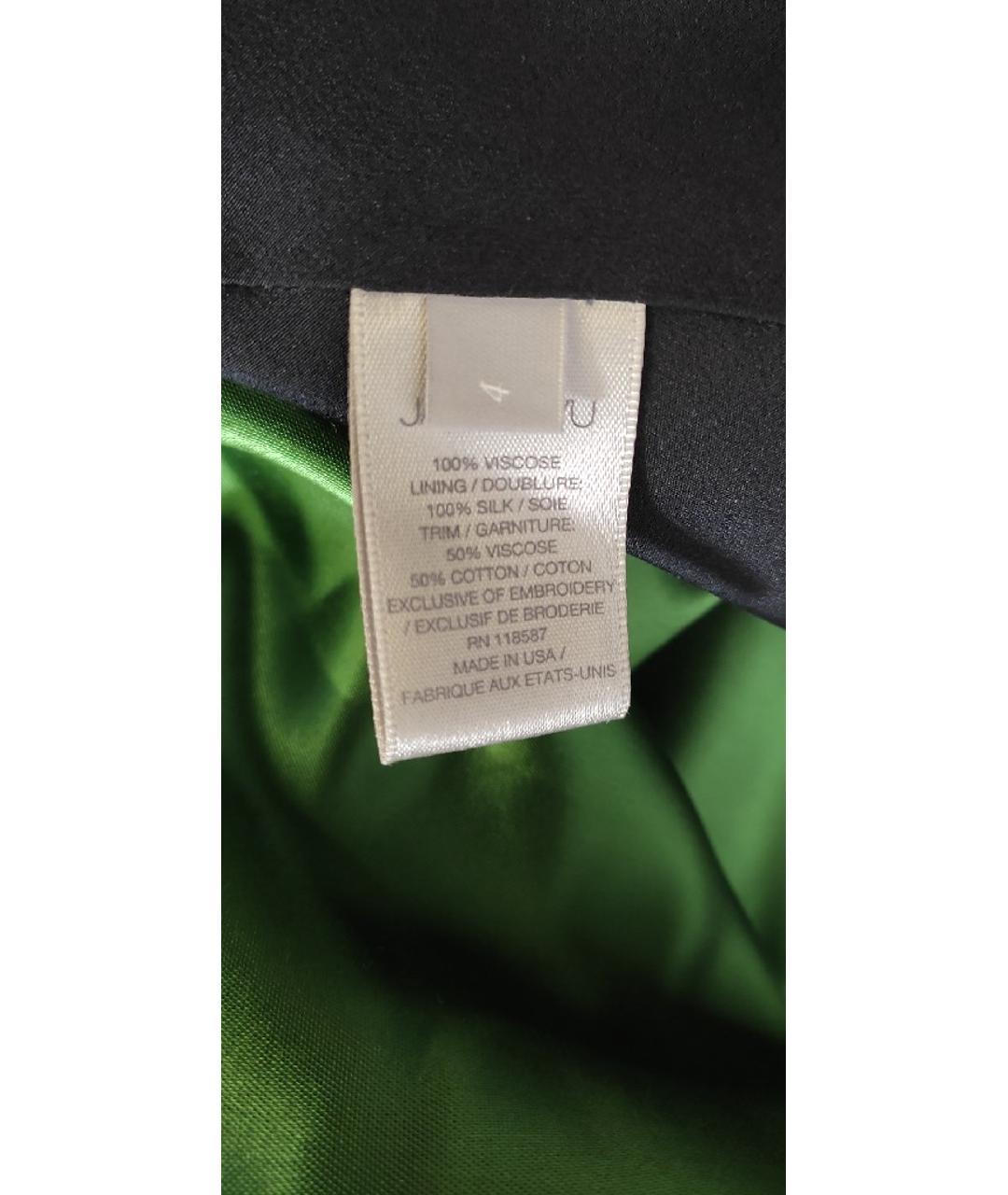 JASON WU Зеленые вискозное коктейльное платье, фото 6