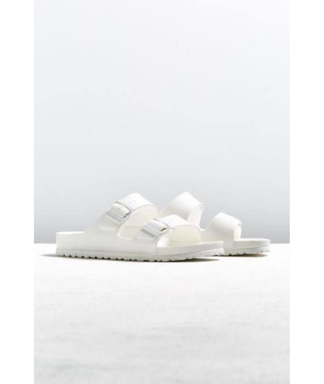 BIRKENSTOCK Белые шлепанцы, фото 2