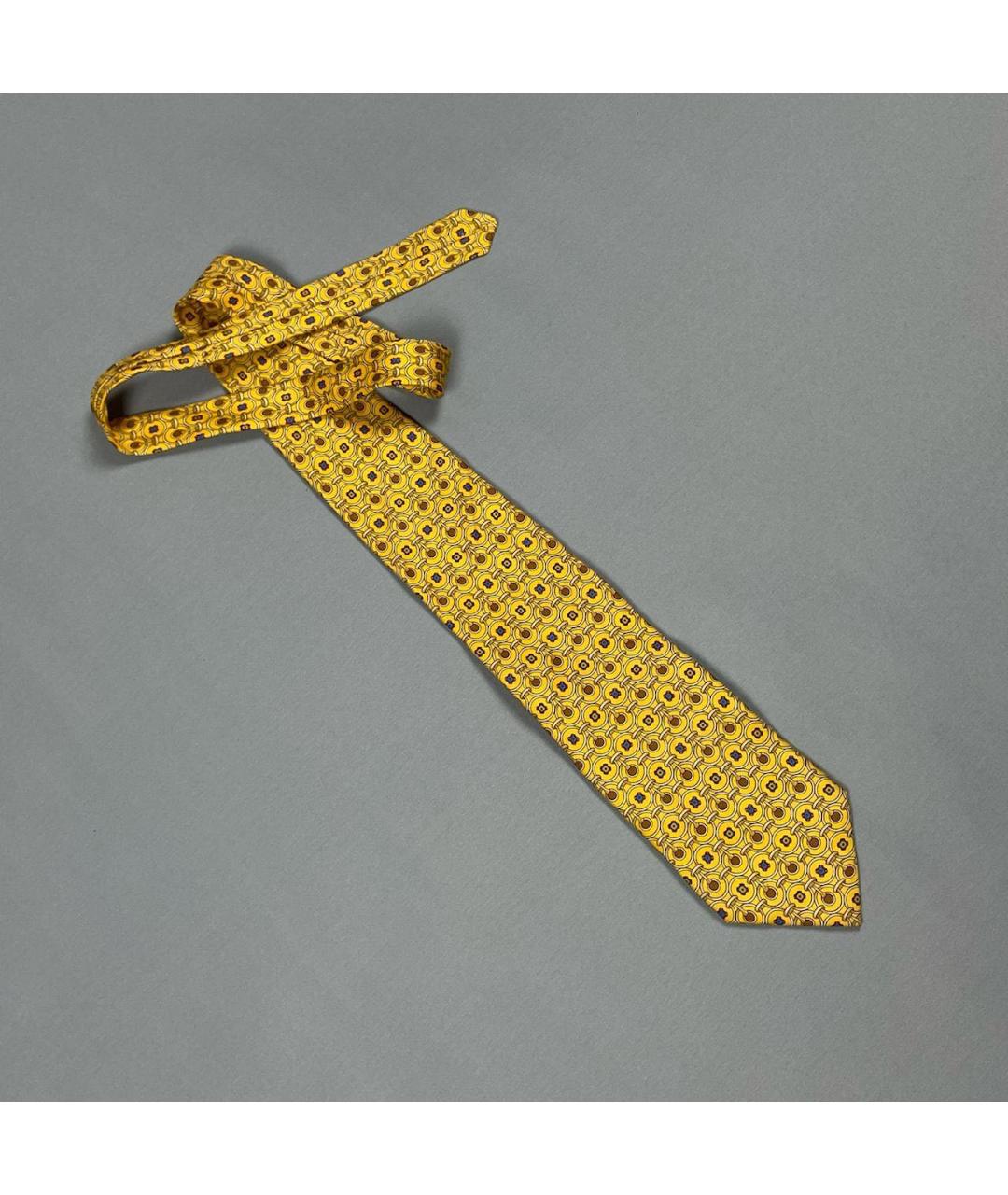 PIERRE BALMAIN Горчичный галстук, фото 5