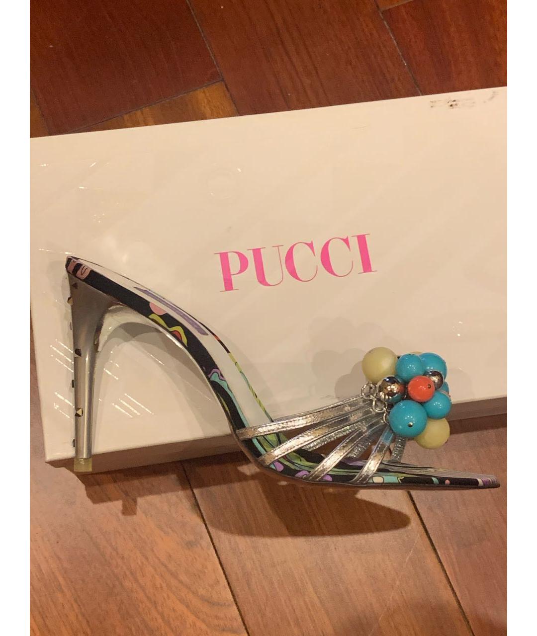 EMILIO PUCCI Мульти мюли, фото 8