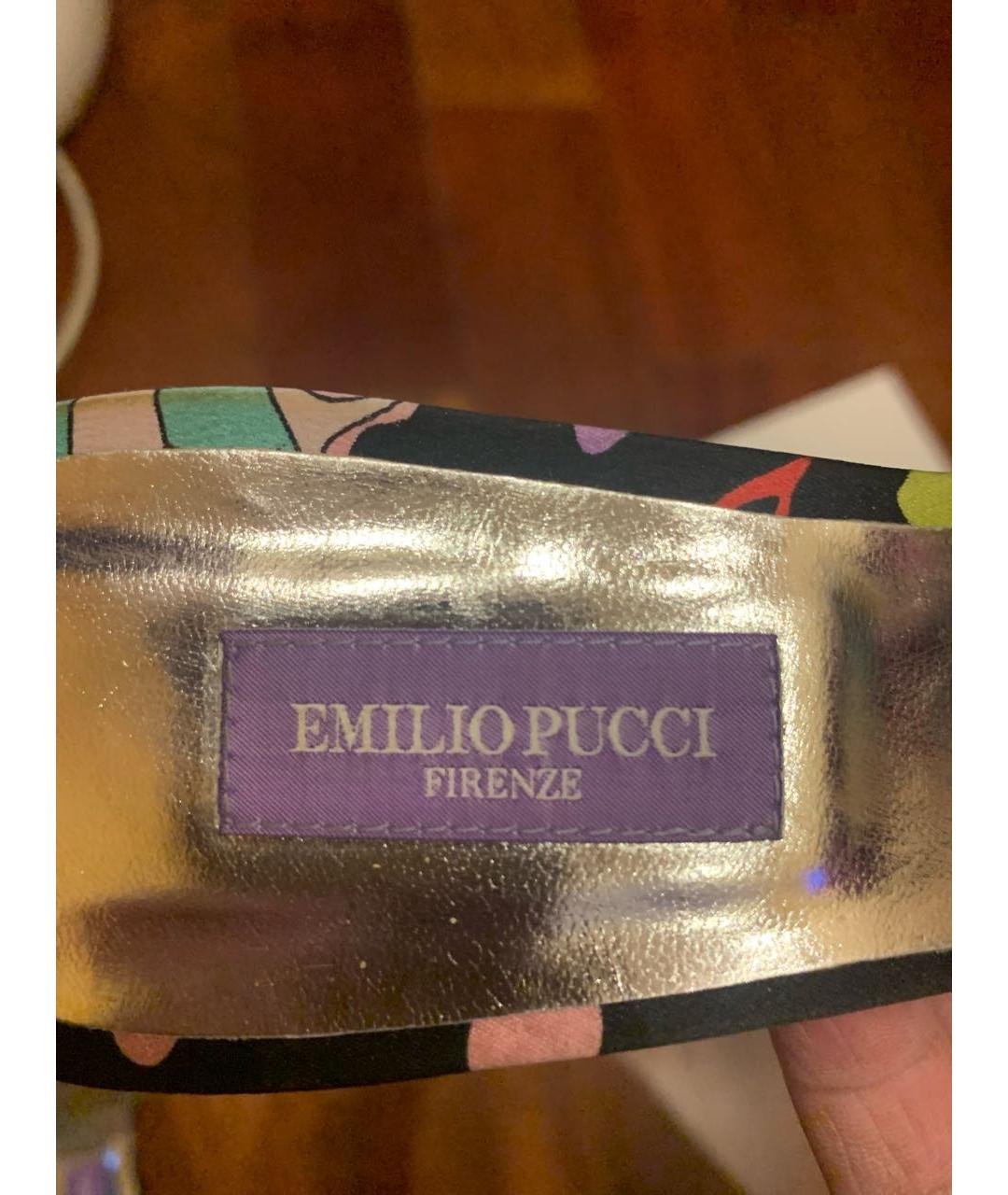 EMILIO PUCCI Мульти мюли, фото 5