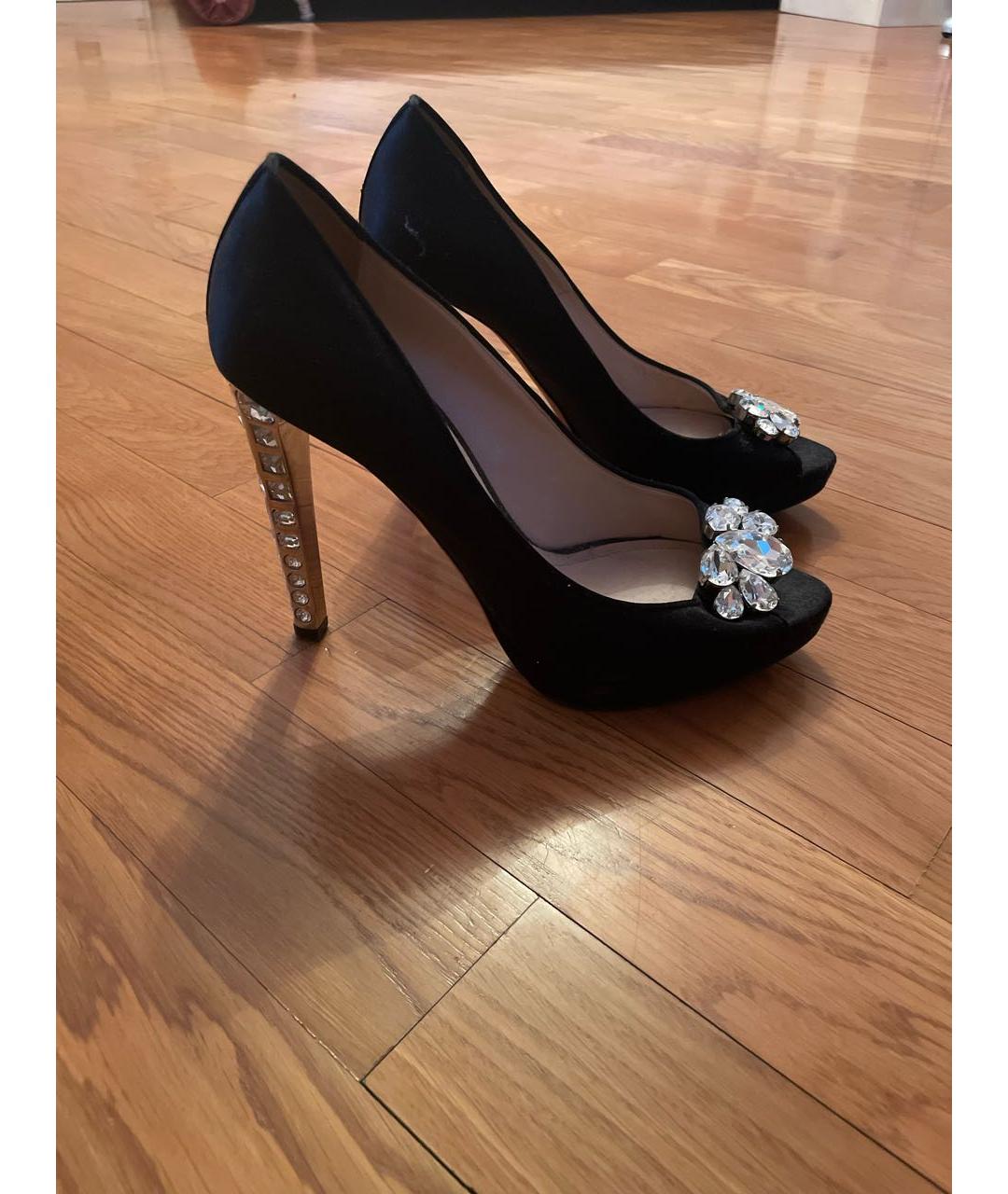 MIU MIU Черные кожаные туфли, фото 5