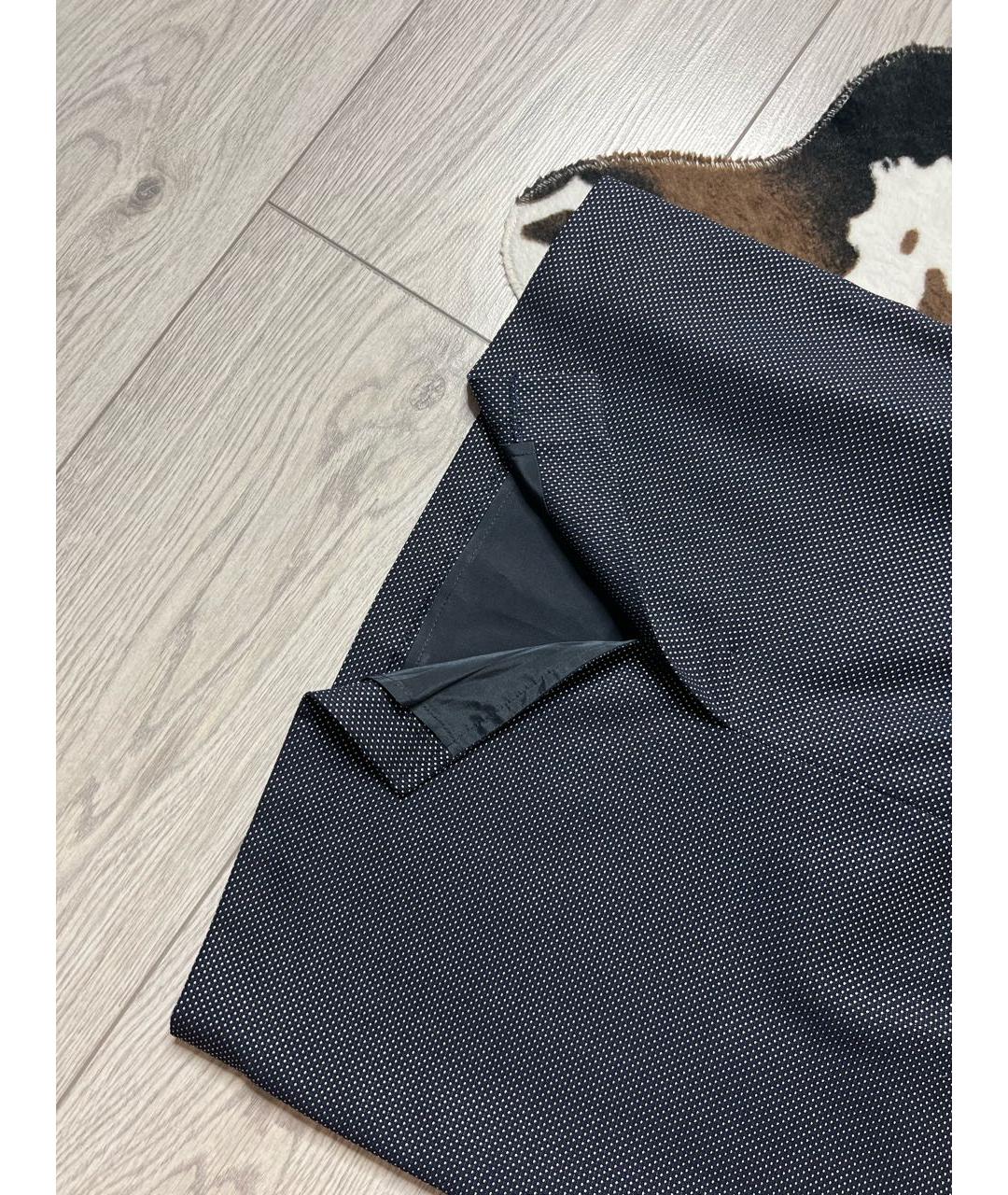 MAX MARA Серая шерстяная юбка миди, фото 4