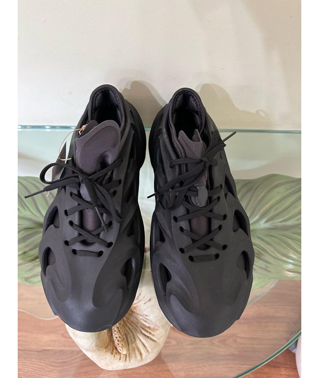 ADIDAS Черные резиновые кроссовки, фото 3