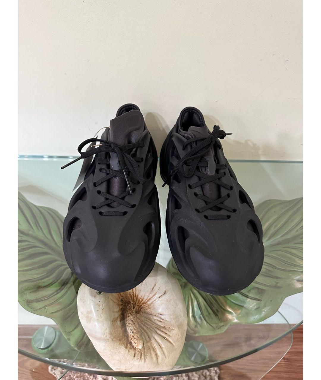 ADIDAS Черные резиновые кроссовки, фото 2