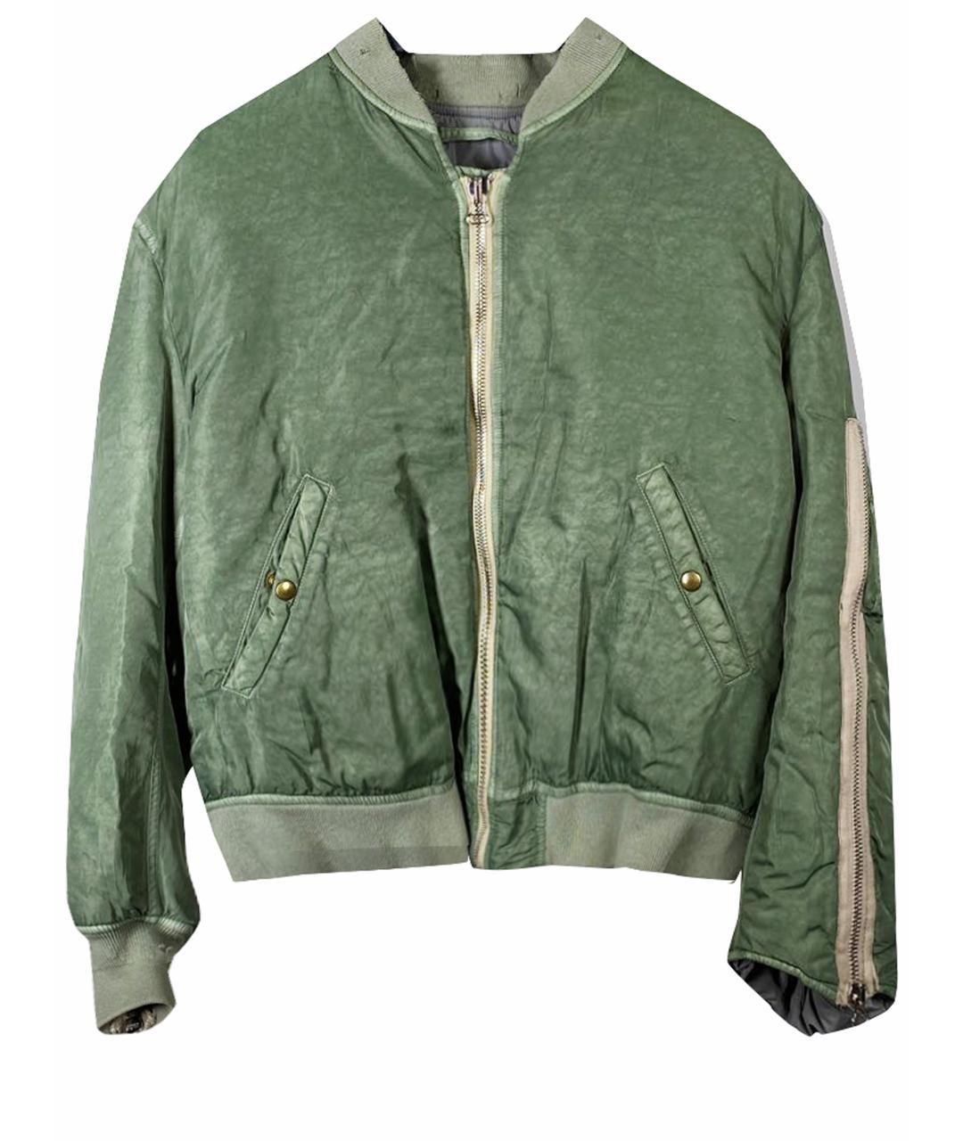 ALPHA INDUSTRIES Зеленая полиамидовая куртка, фото 1