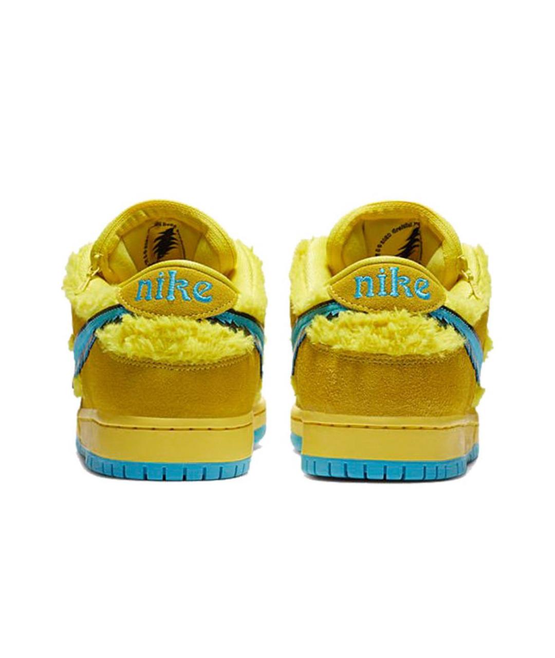 NIKE Желтые низкие кроссовки / кеды, фото 4