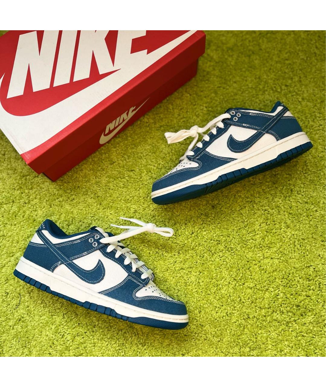 NIKE Бирюзовые кеды, фото 5