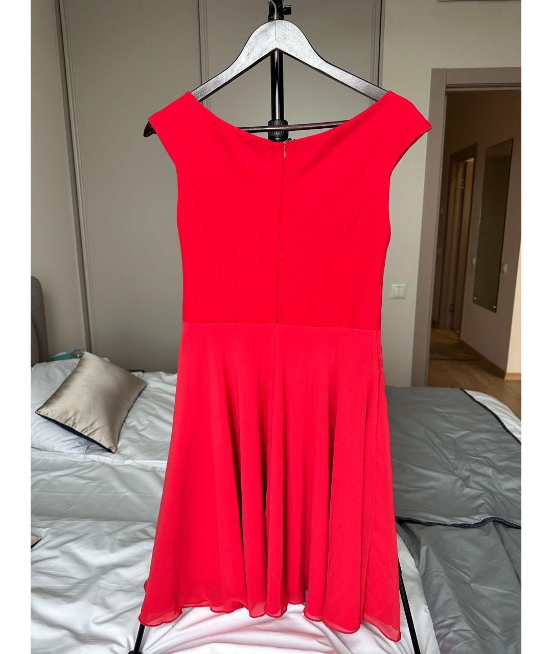 FABI Красное полиэстеровое коктейльное платье, фото 2