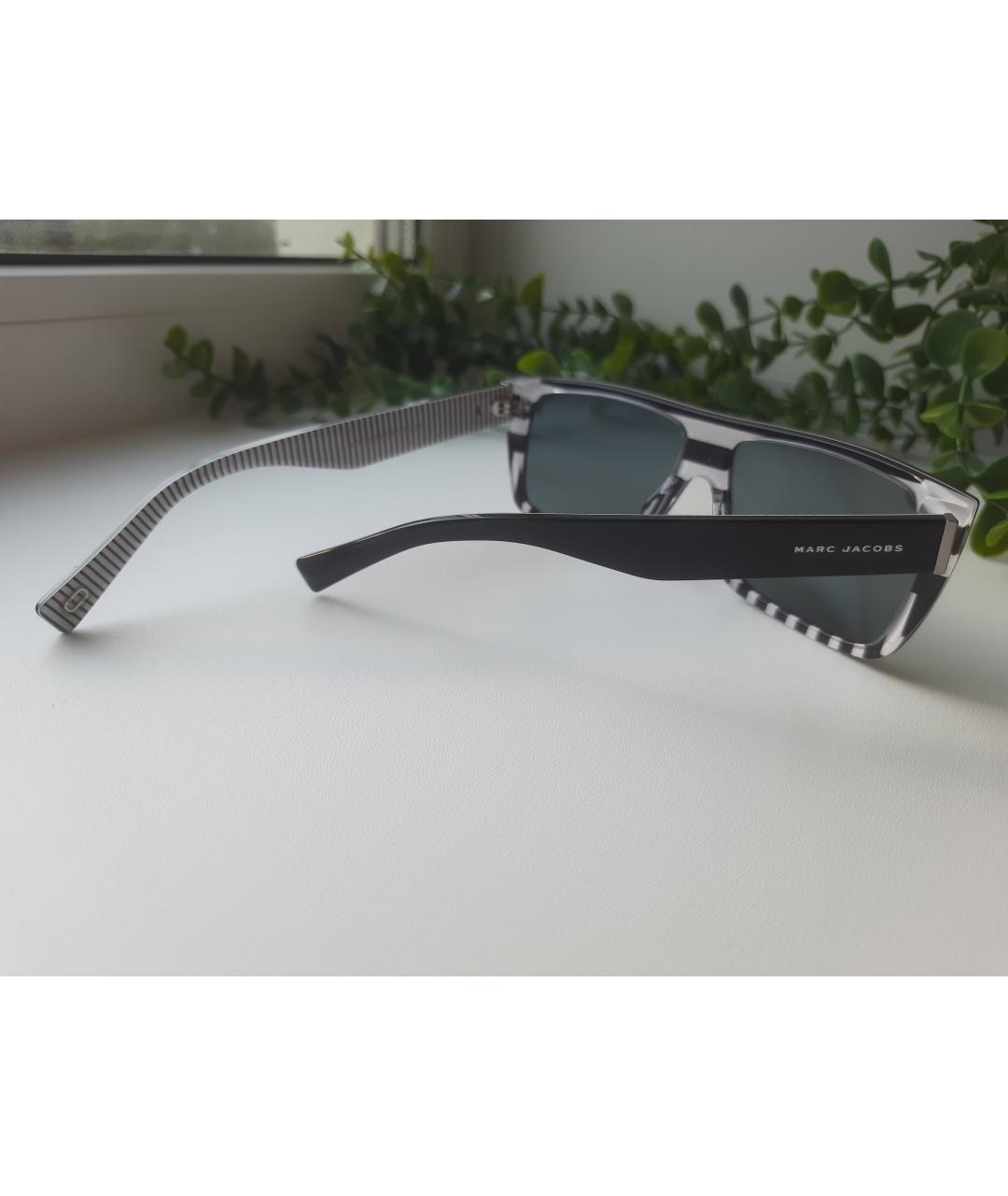 MARC JACOBS Черные пластиковые солнцезащитные очки, фото 2