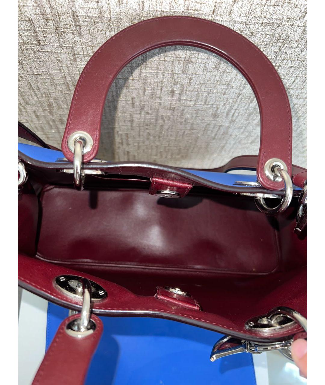 CHRISTIAN DIOR PRE-OWNED Мульти кожаная сумка с короткими ручками, фото 8