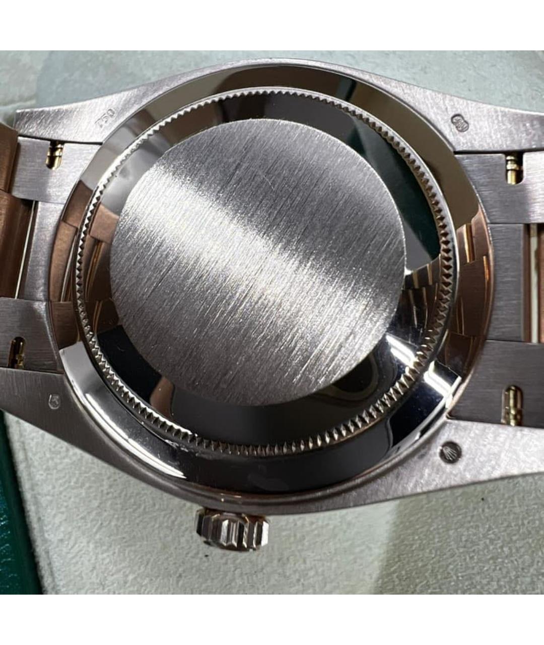 ROLEX Коричневые часы из розового золота, фото 5