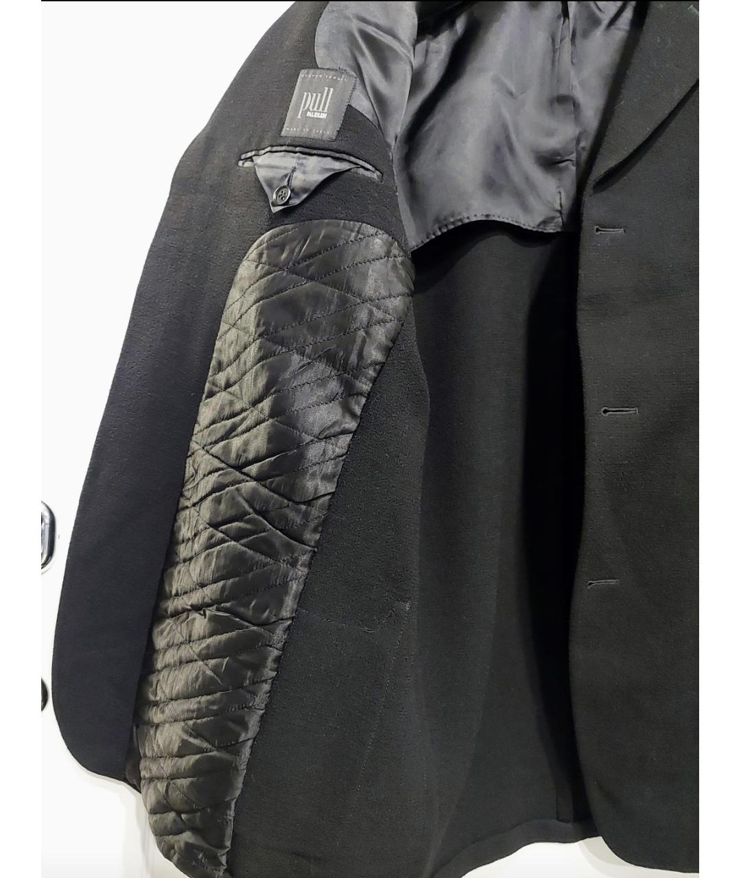 PAL ZILERI Черный шерстяной пиджак, фото 5
