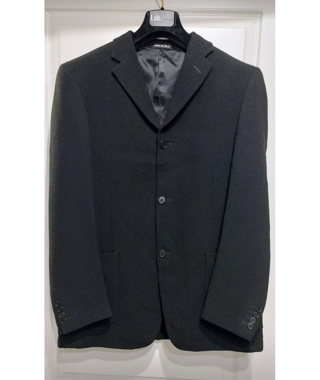 PAL ZILERI Черный шерстяной пиджак, фото 10