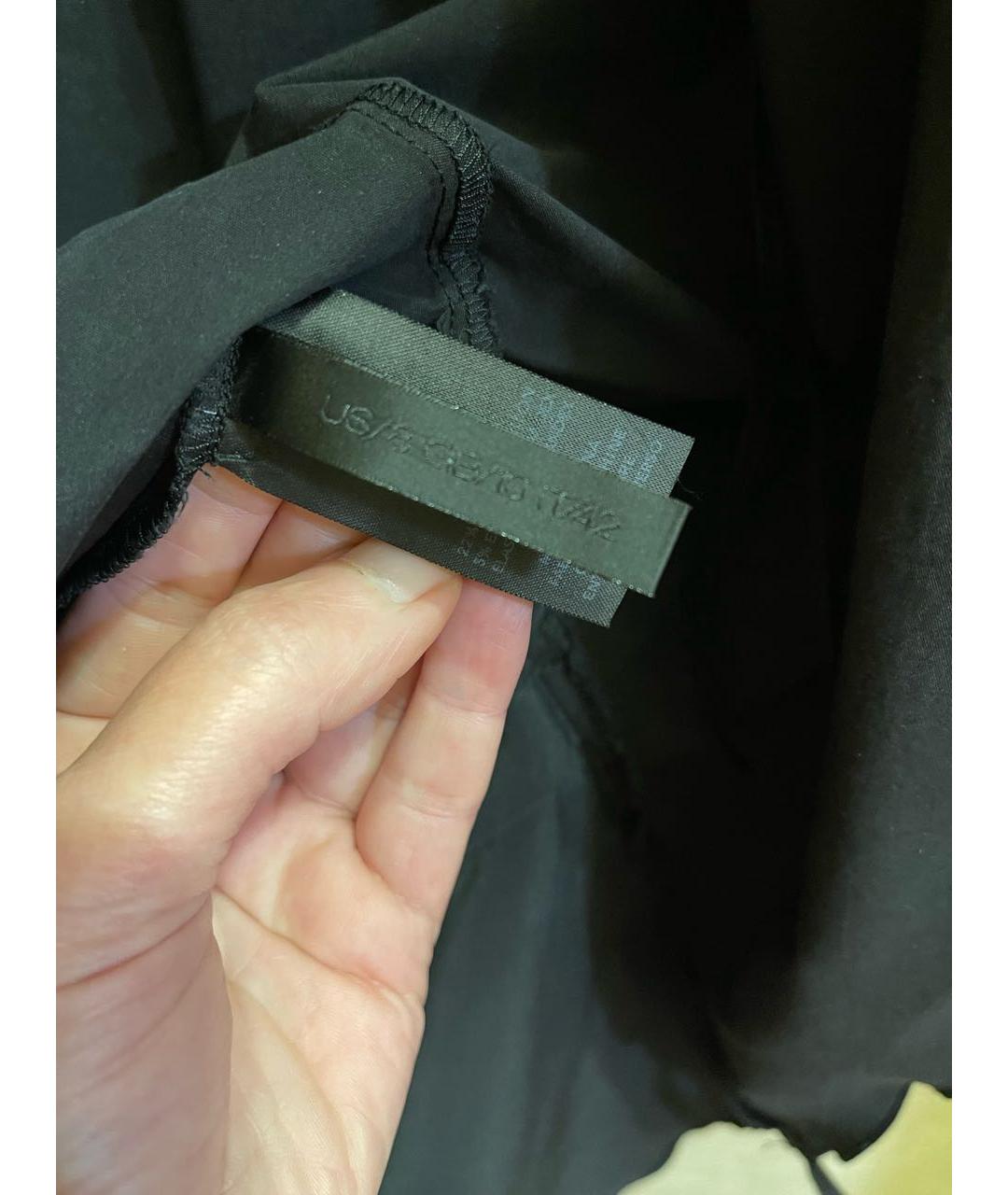 DONNA KARAN Черный шелковый костюм с юбками, фото 7