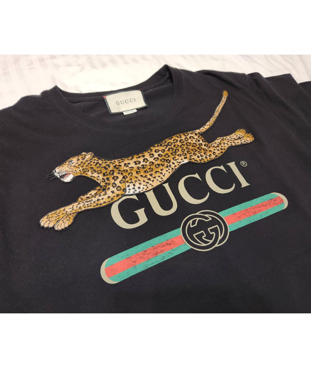 Gucci sales leopard tee