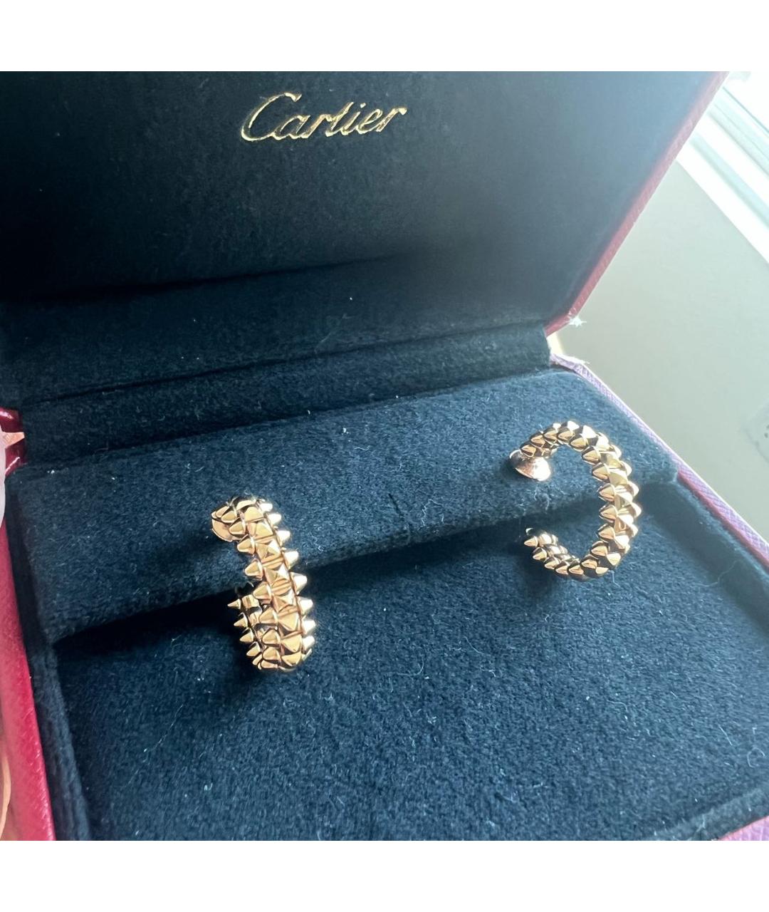 CARTIER Серьги из розового золота, фото 2