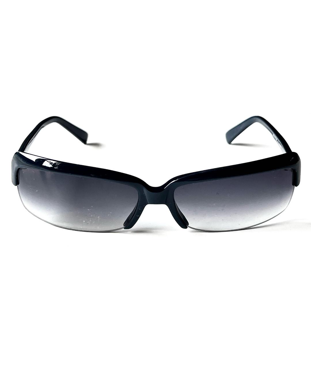 LA PERLA Темно-синие пластиковые солнцезащитные очки, фото 8