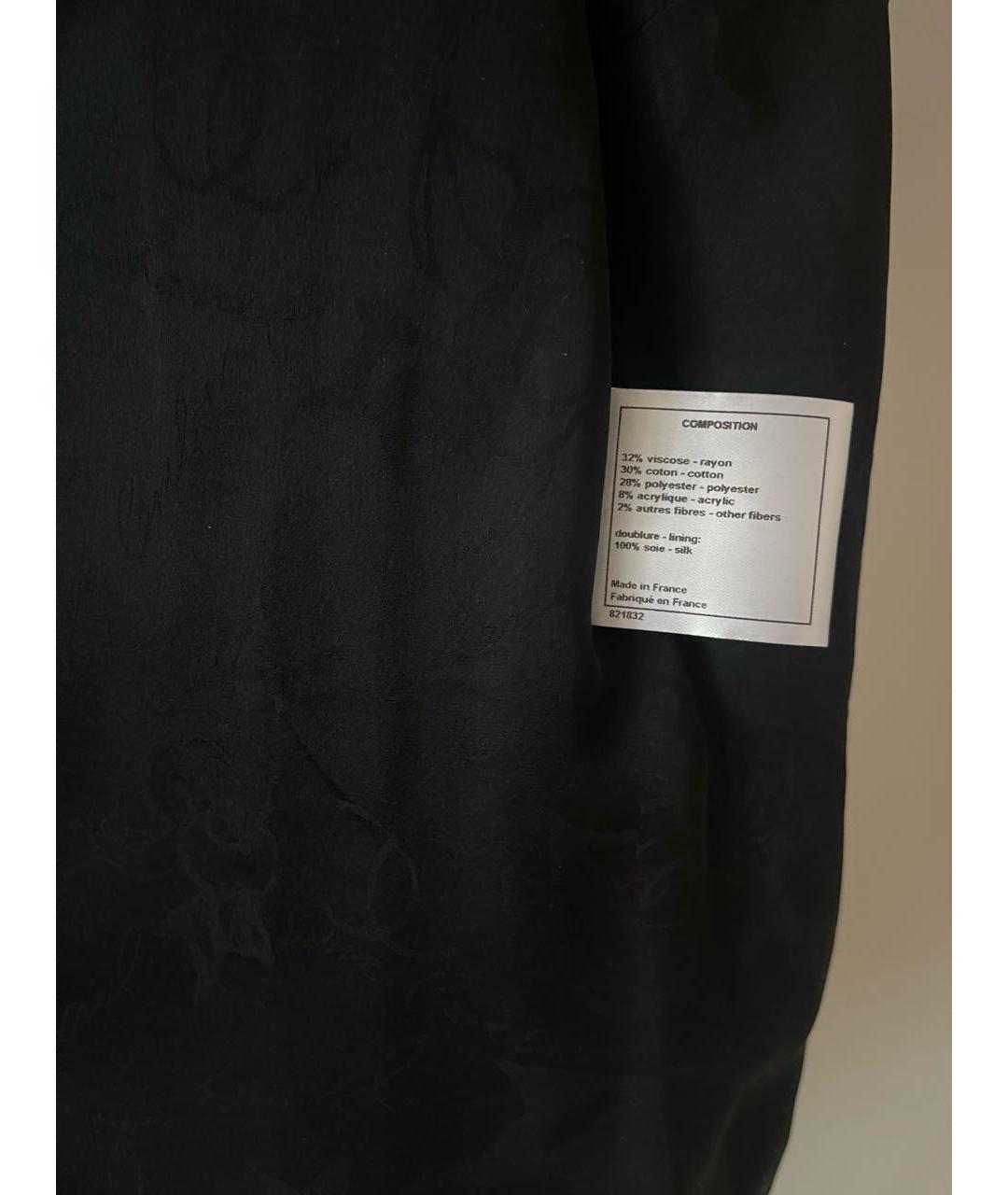 CHANEL PRE-OWNED Черный жакет/пиджак, фото 5