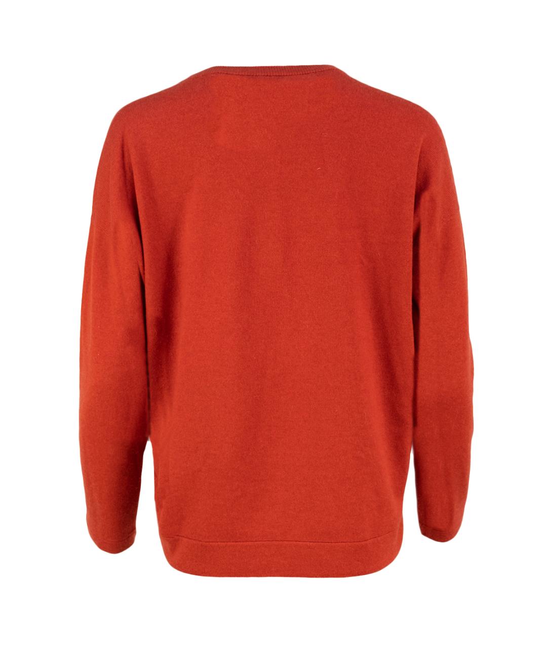 BRUNELLO CUCINELLI Красный кашемировый джемпер / свитер, фото 2