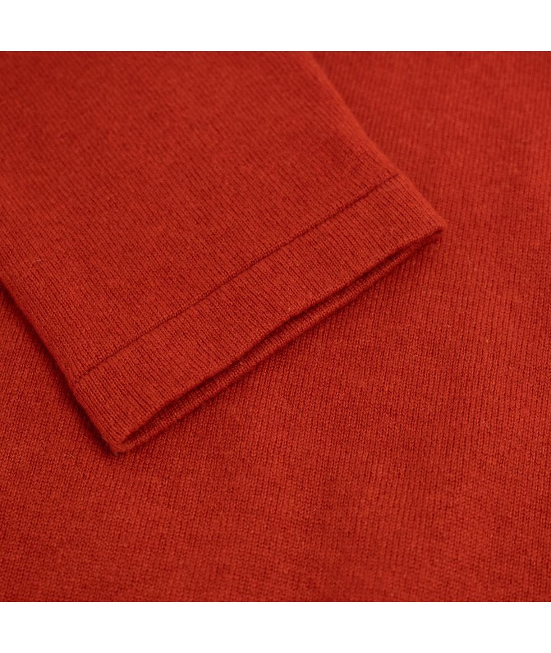 BRUNELLO CUCINELLI Красный кашемировый джемпер / свитер, фото 4