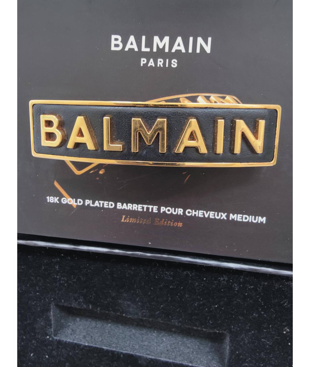 BALMAIN Черная заколка, фото 2