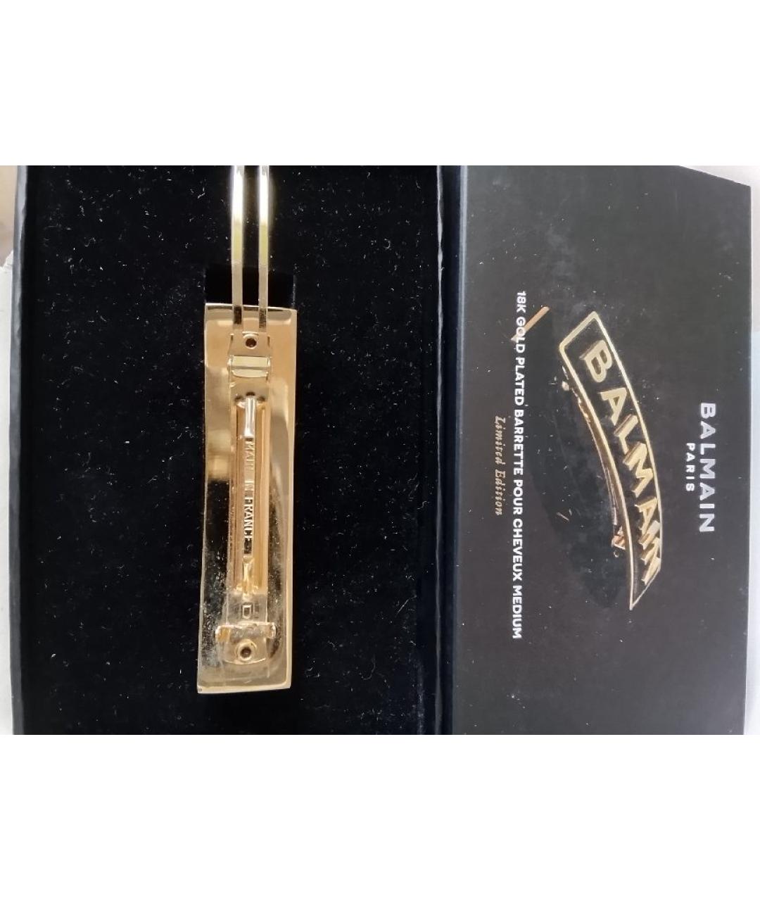 BALMAIN Черная заколка, фото 6