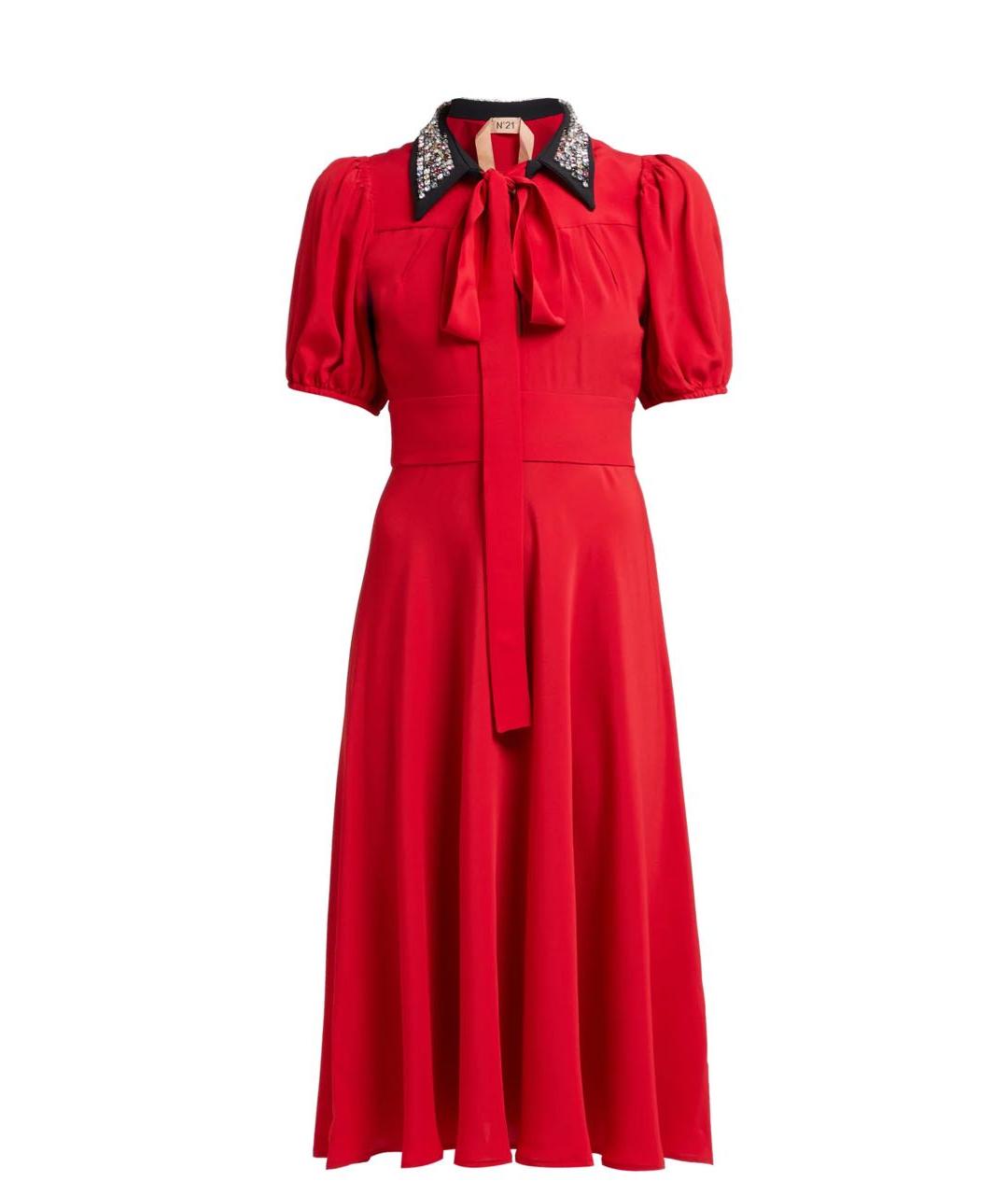 №21 Красное вечернее платье, фото 1