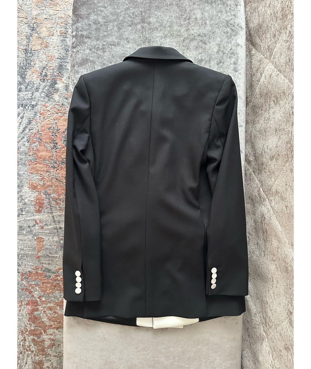 RACIL Черный шерстяной жакет/пиджак, фото 2