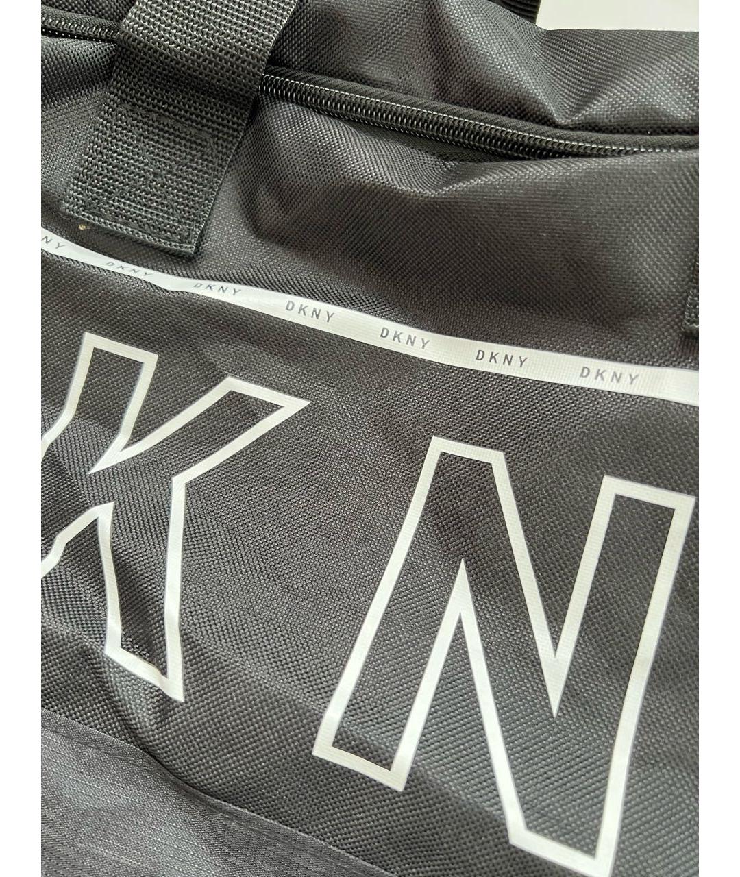 DKNY Черная дорожная/спортивная сумка, фото 2