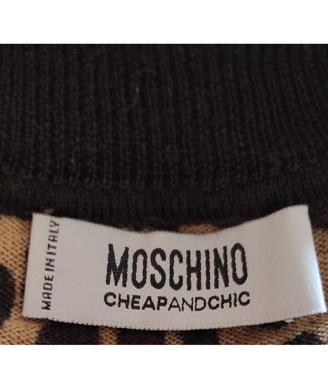 MOSCHINO Мульти шерстяной джемпер / свитер, фото 3