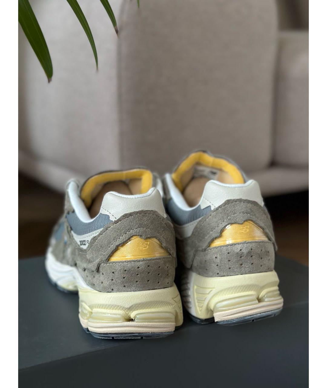 NEW BALANCE Зеленые замшевые высокие кроссовки / кеды, фото 5